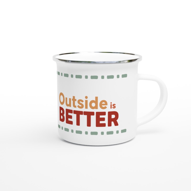 Enamel Mug - Warm Colours