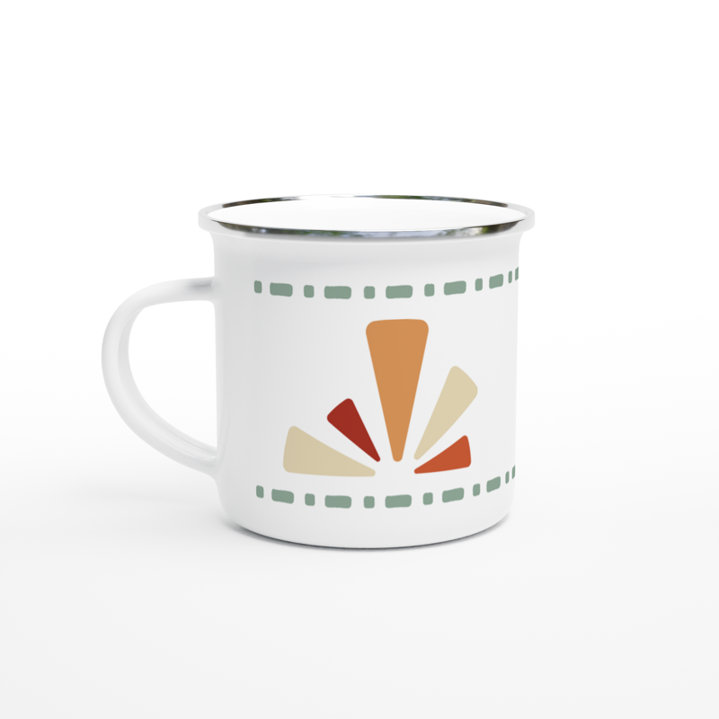 Enamel Mug - Warm Colours