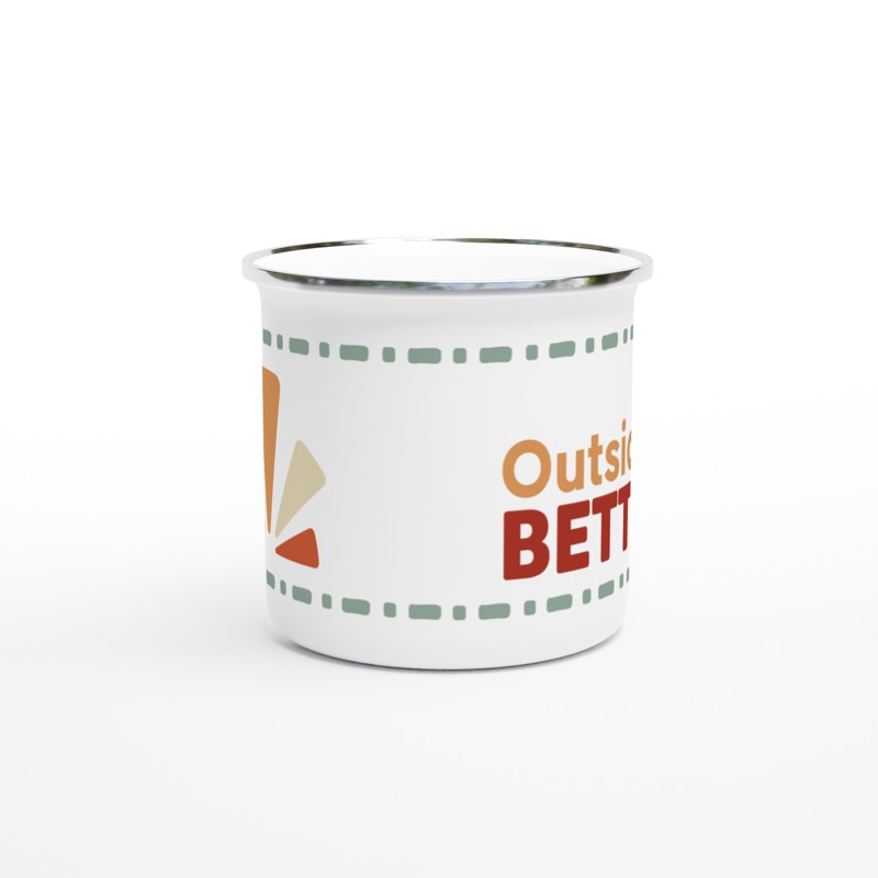 Enamel Mug - Warm Colours