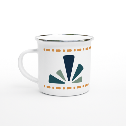 Enamel Mug - Cool Colours