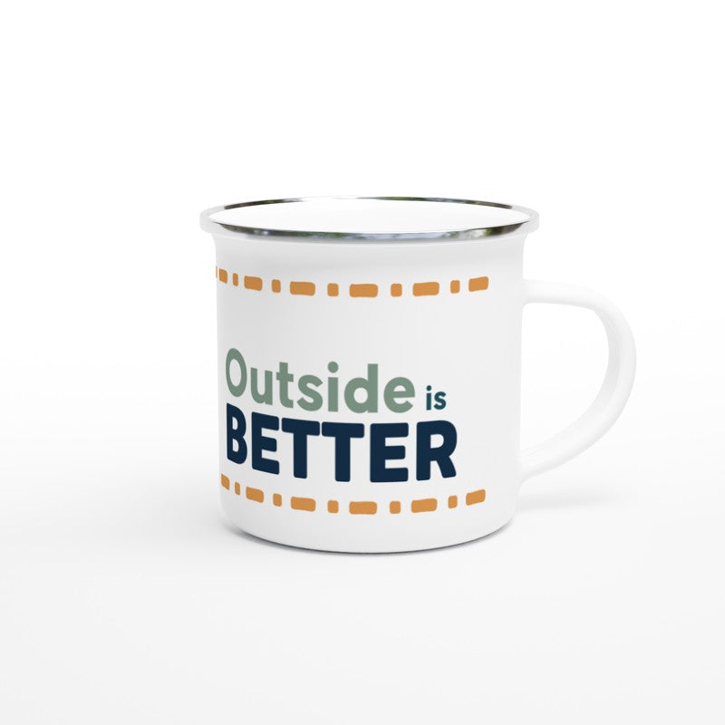Enamel Mug - Cool Colours