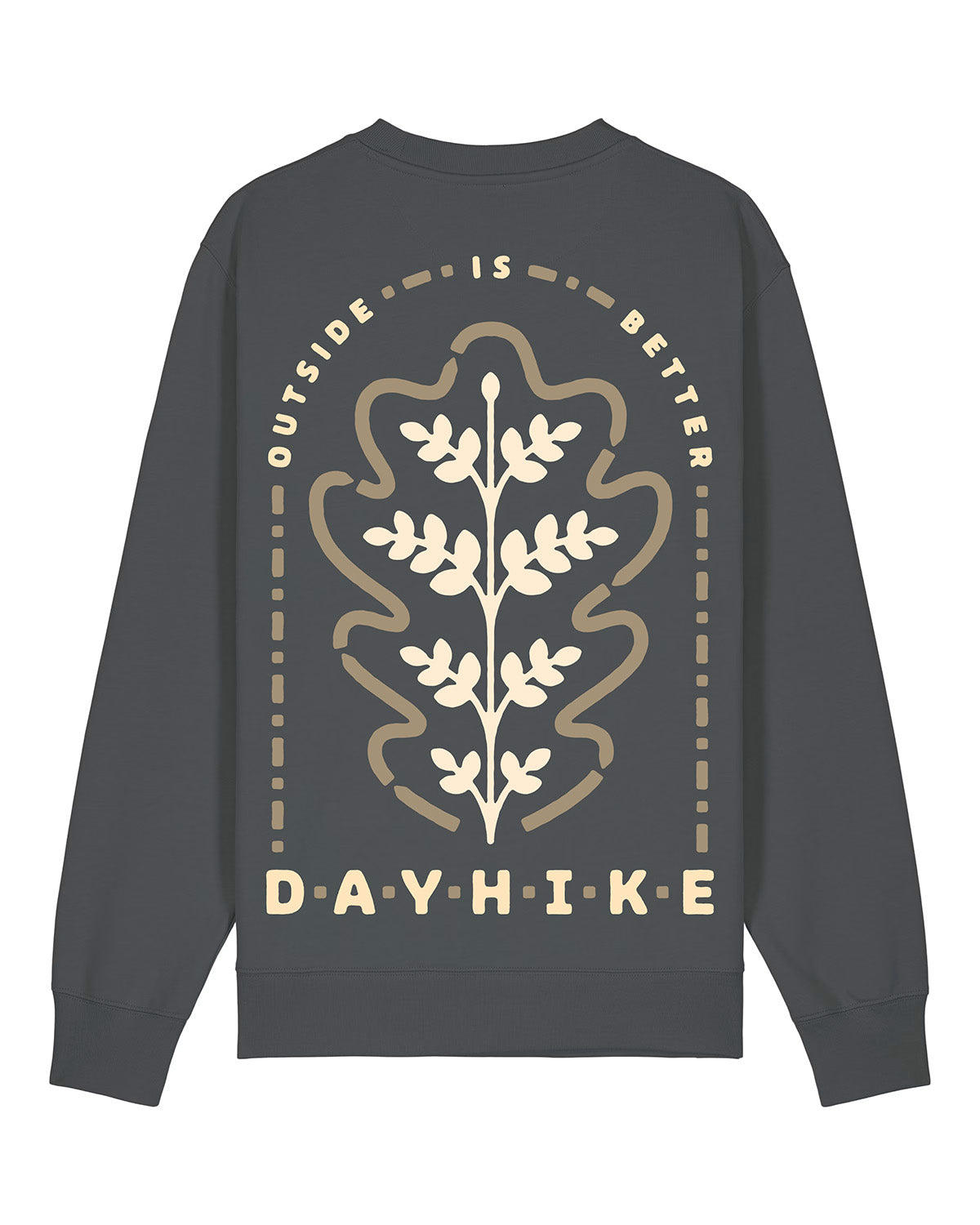 Oak Sweatshirt - Slate & Coffee
