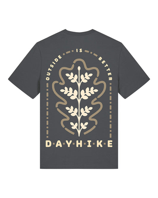 Oak T-Shirt - Slate & Coffee
