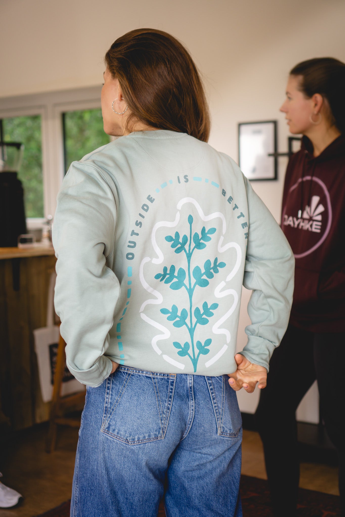 Oak Sweatshirt - Sea Foam