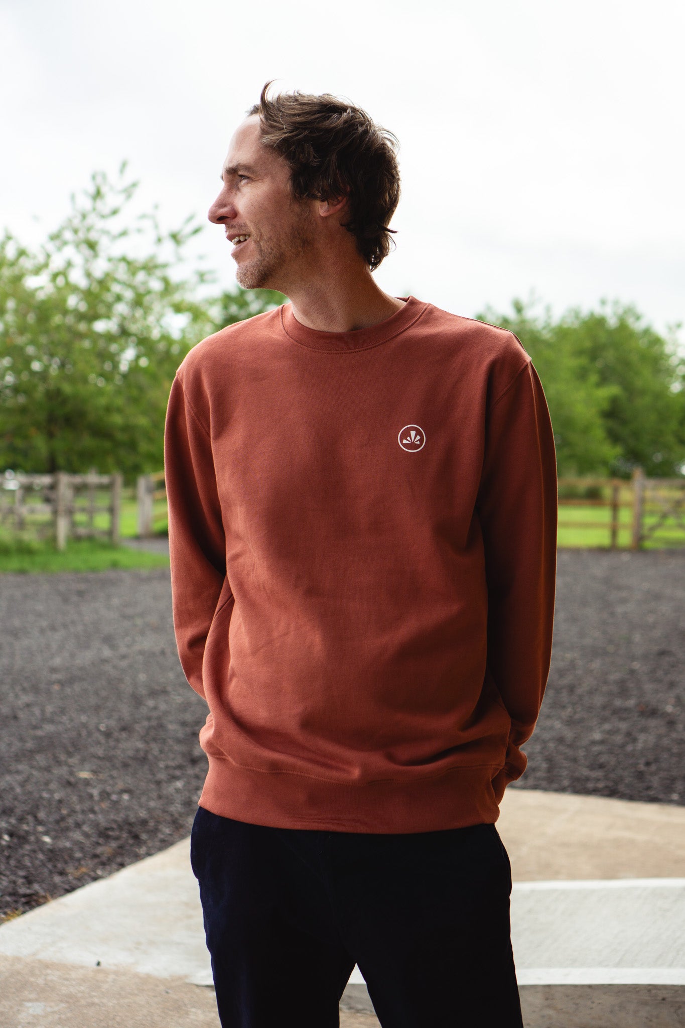Oak Sweatshirt - Red Clay