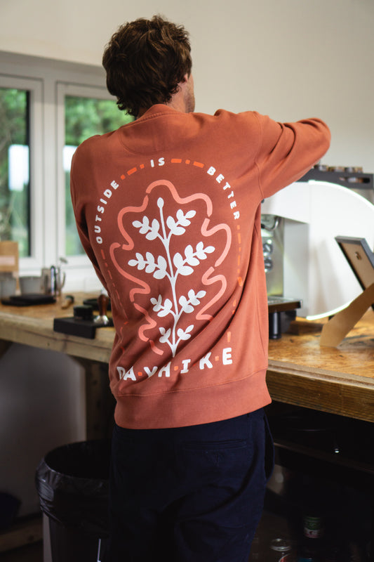 Oak Sweatshirt - Red Clay