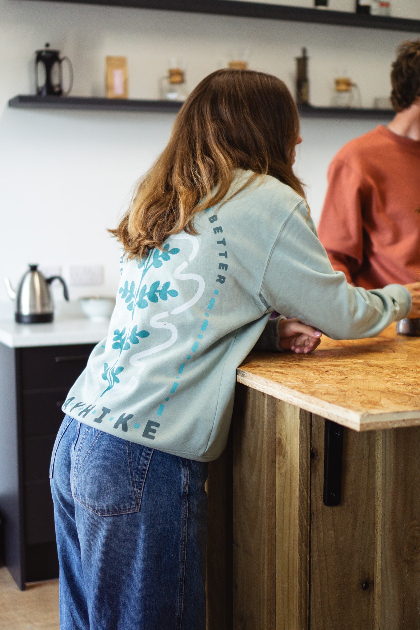 Oak Sweatshirt - Sea Foam