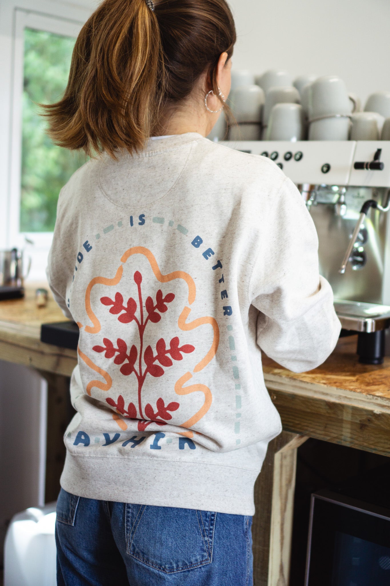 Oak Sweatshirt - Sun, Sand & Sea