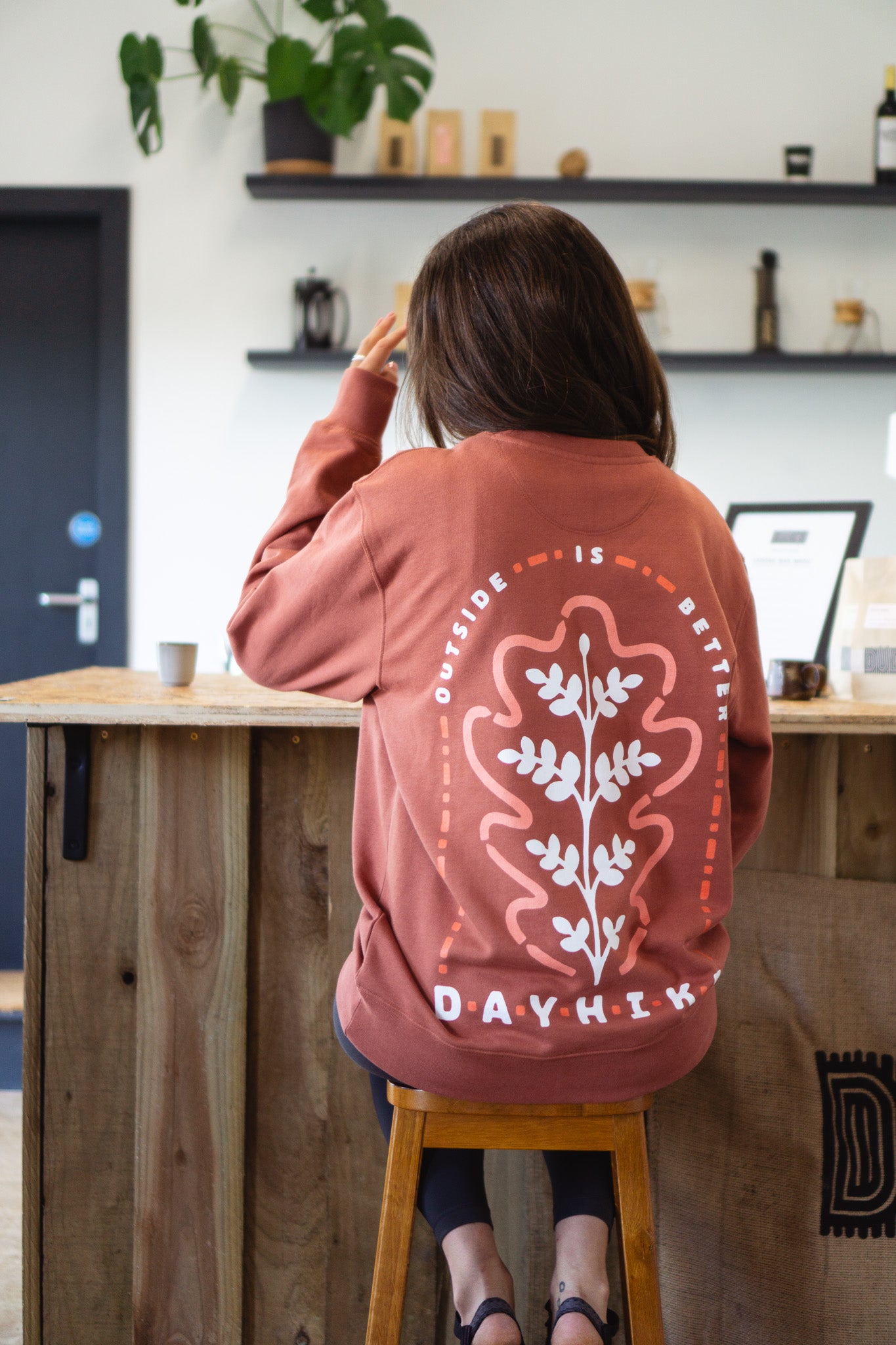 Oak Sweatshirt - Red Clay