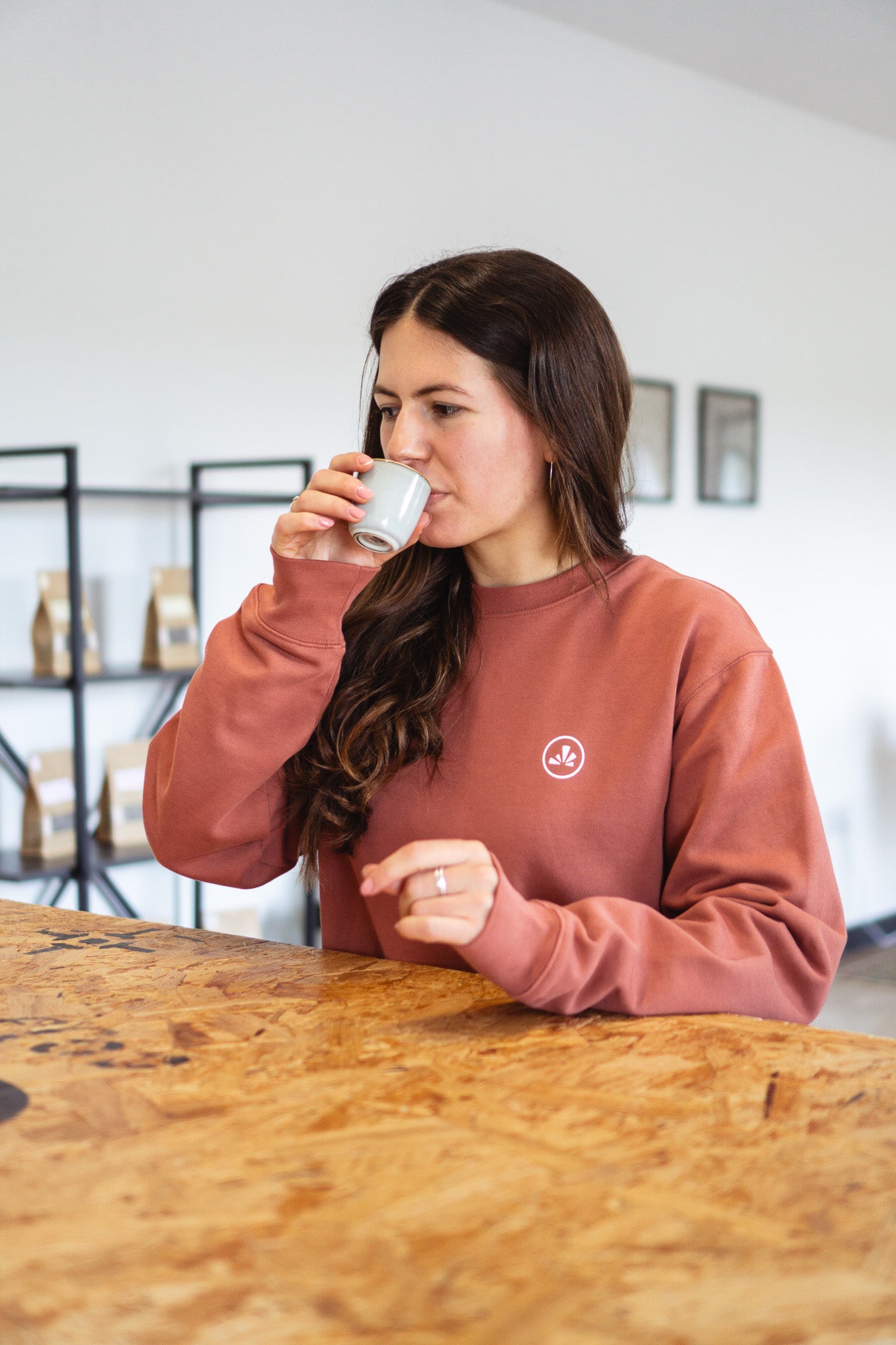 Oak Sweatshirt - Red Clay