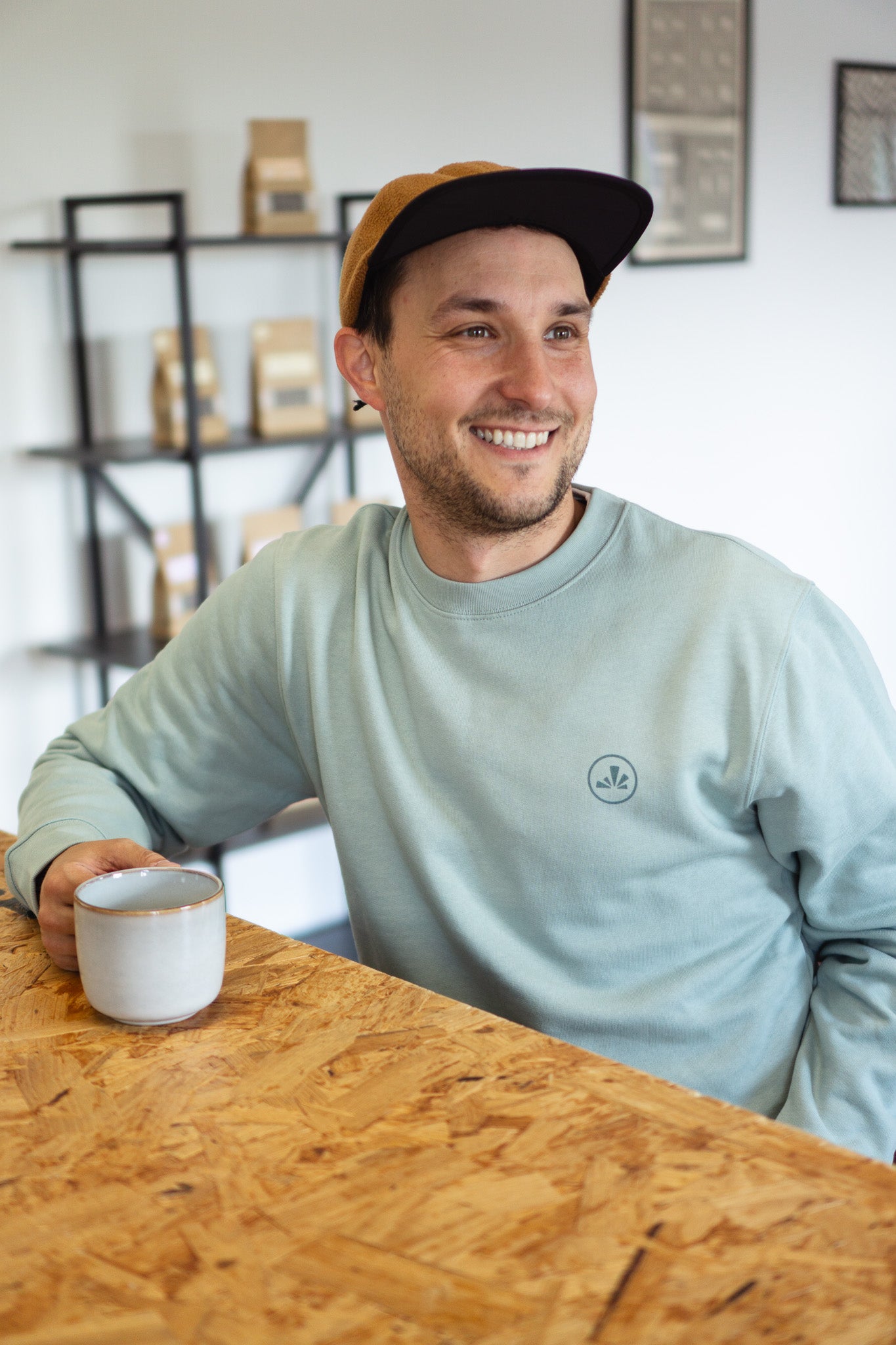 Oak Sweatshirt - Sea Foam