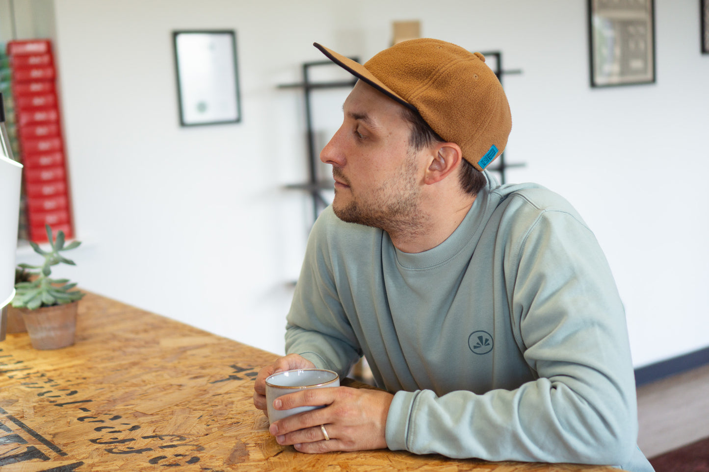 Oak Sweatshirt - Sea Foam