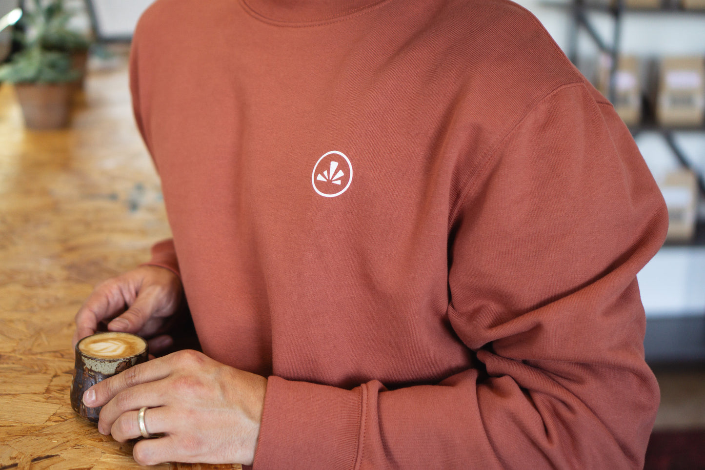 Oak Sweatshirt - Red Clay