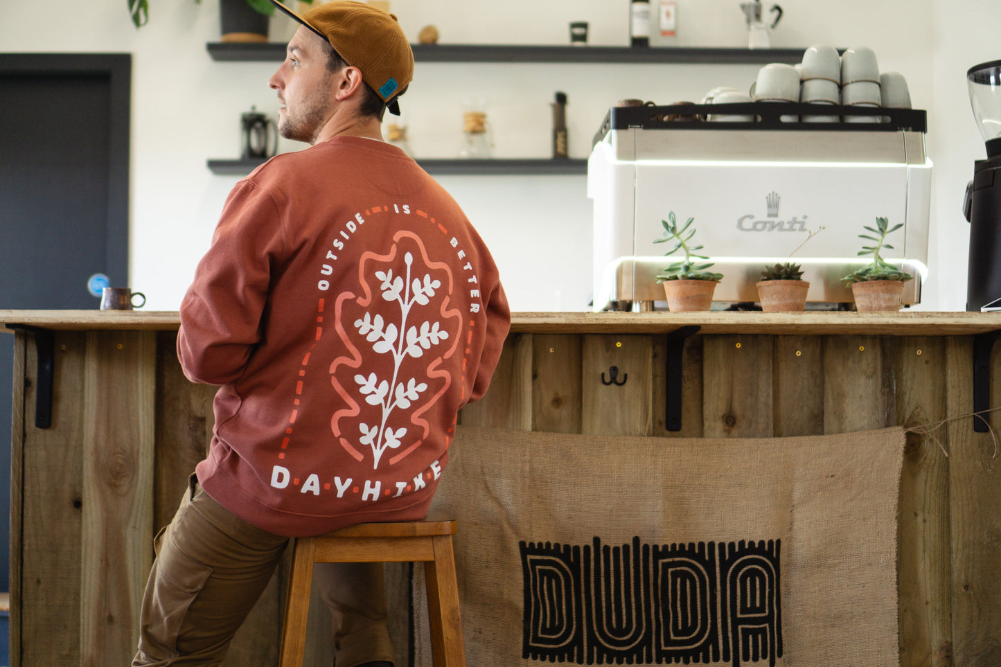 Oak Sweatshirt - Red Clay
