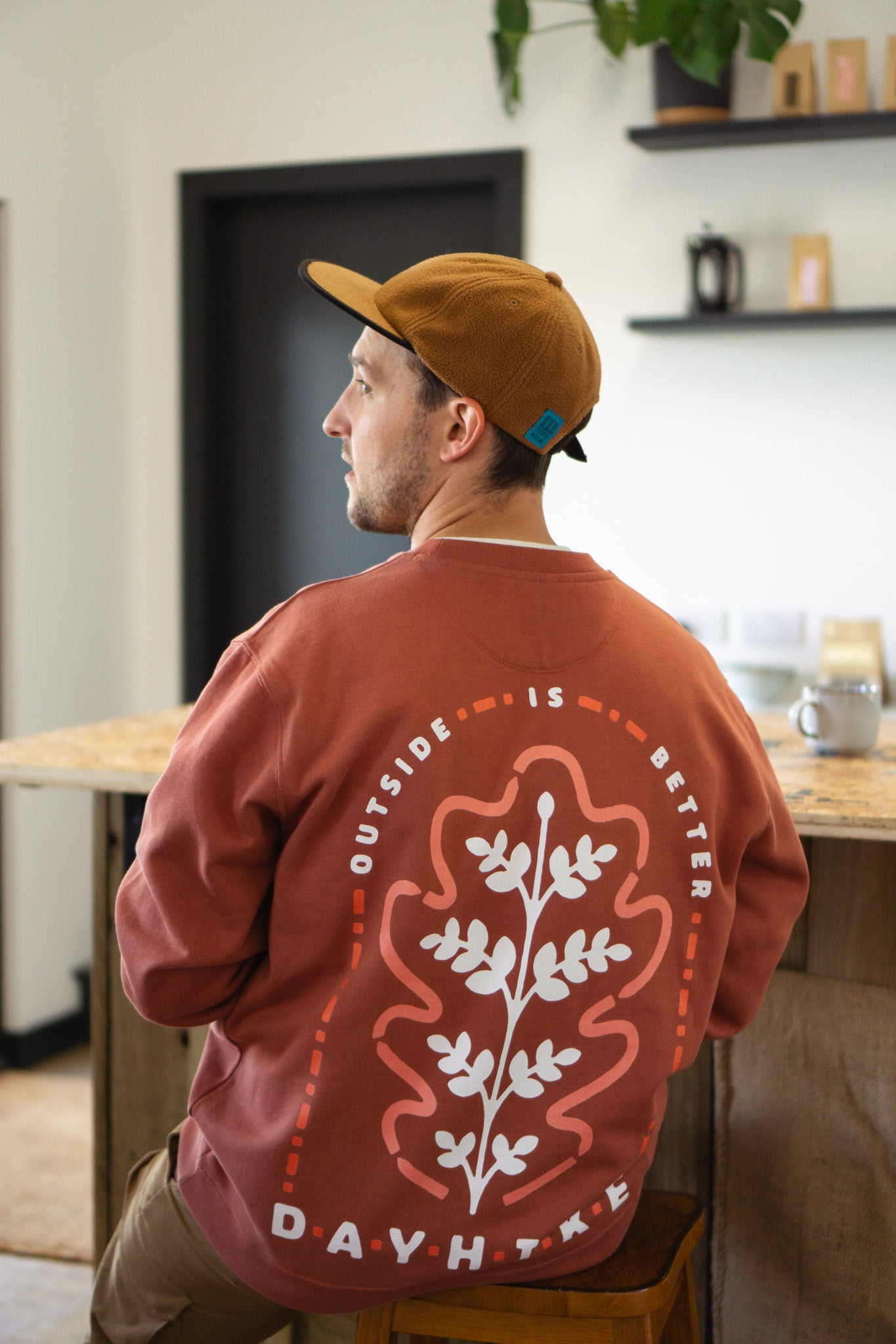 Oak Sweatshirt - Red Clay